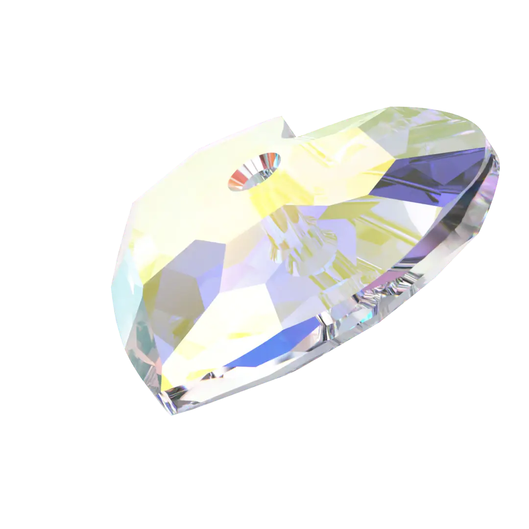 Serinity Pendants Honeycomb Heart (6264) Crystal AB - Bluestreak Crystals