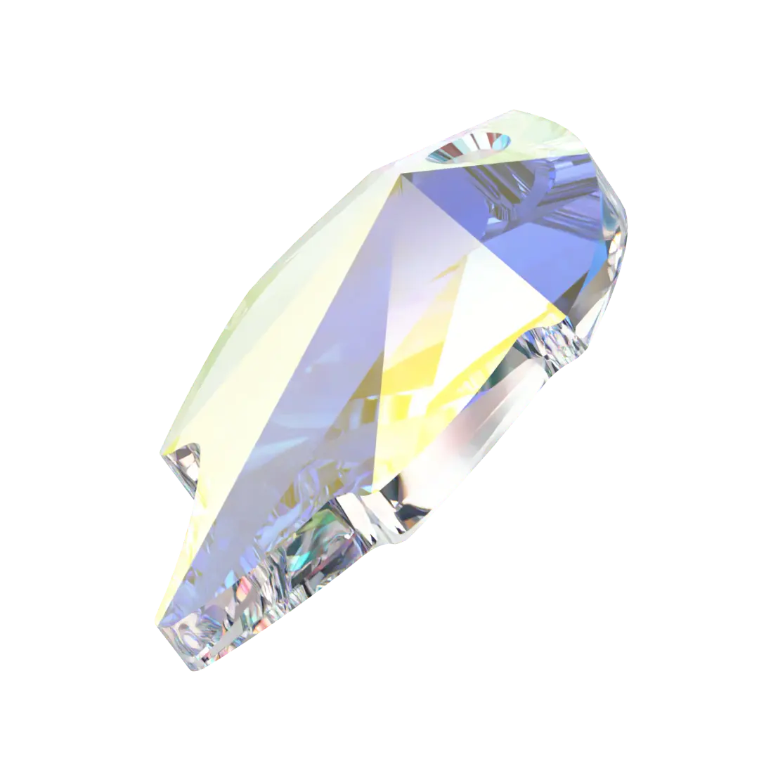 Serinity Pendants Leaf (6735) Crystal AB - Bluestreak Crystals