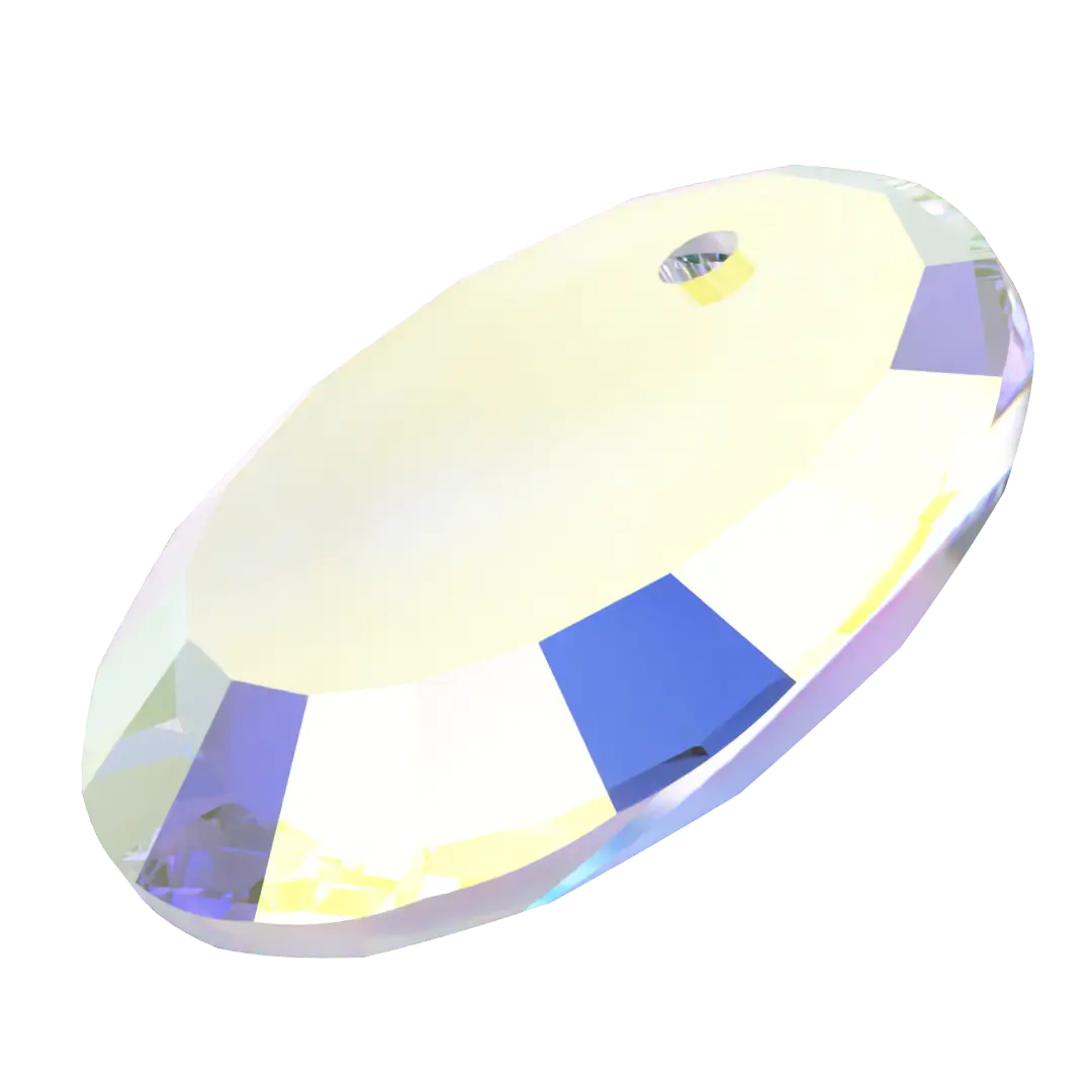 Serinity Pendants Lunar (6210) Crystal AB - Bluestreak Crystals