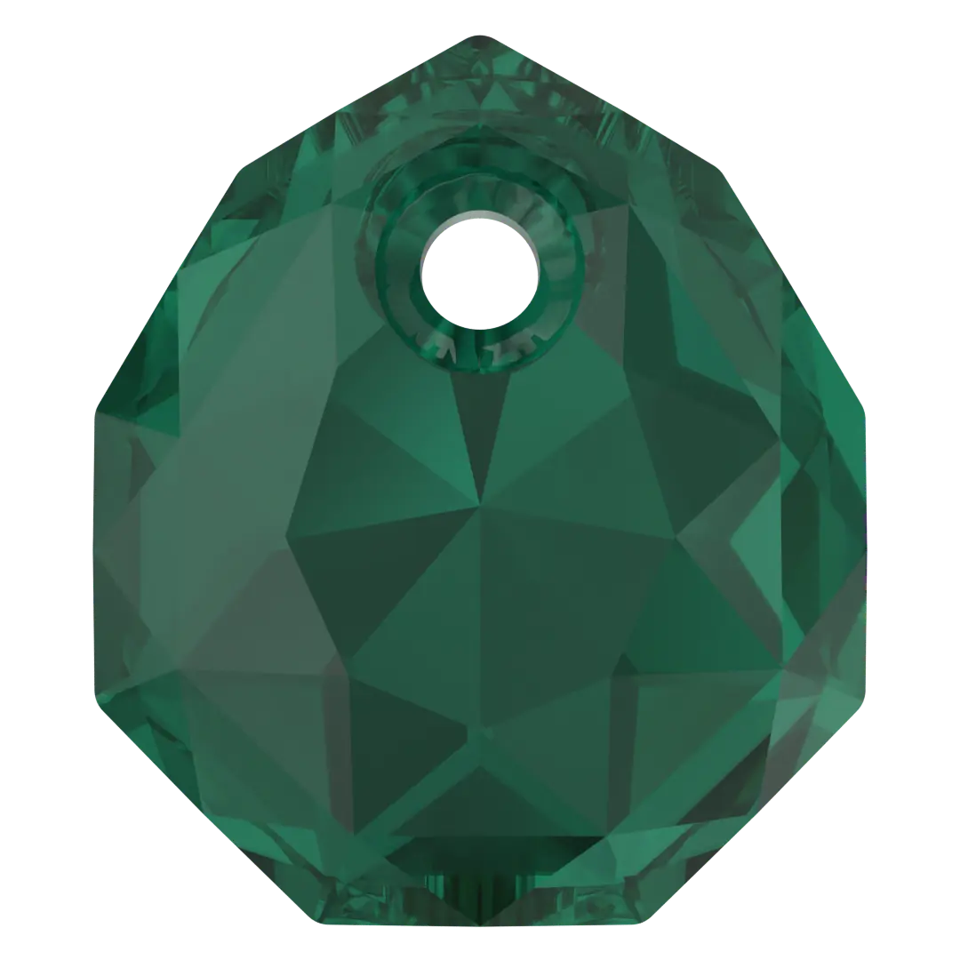 Serinity Pendants Majestic (6436) Emerald - Bluestreak Crystals