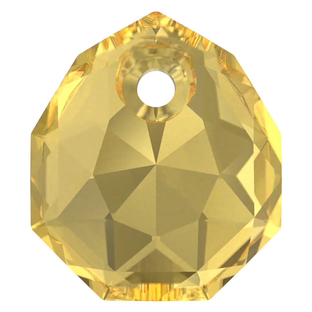 Serinity Pendants Majestic (6436) Golden Topaz - Bluestreak Crystals