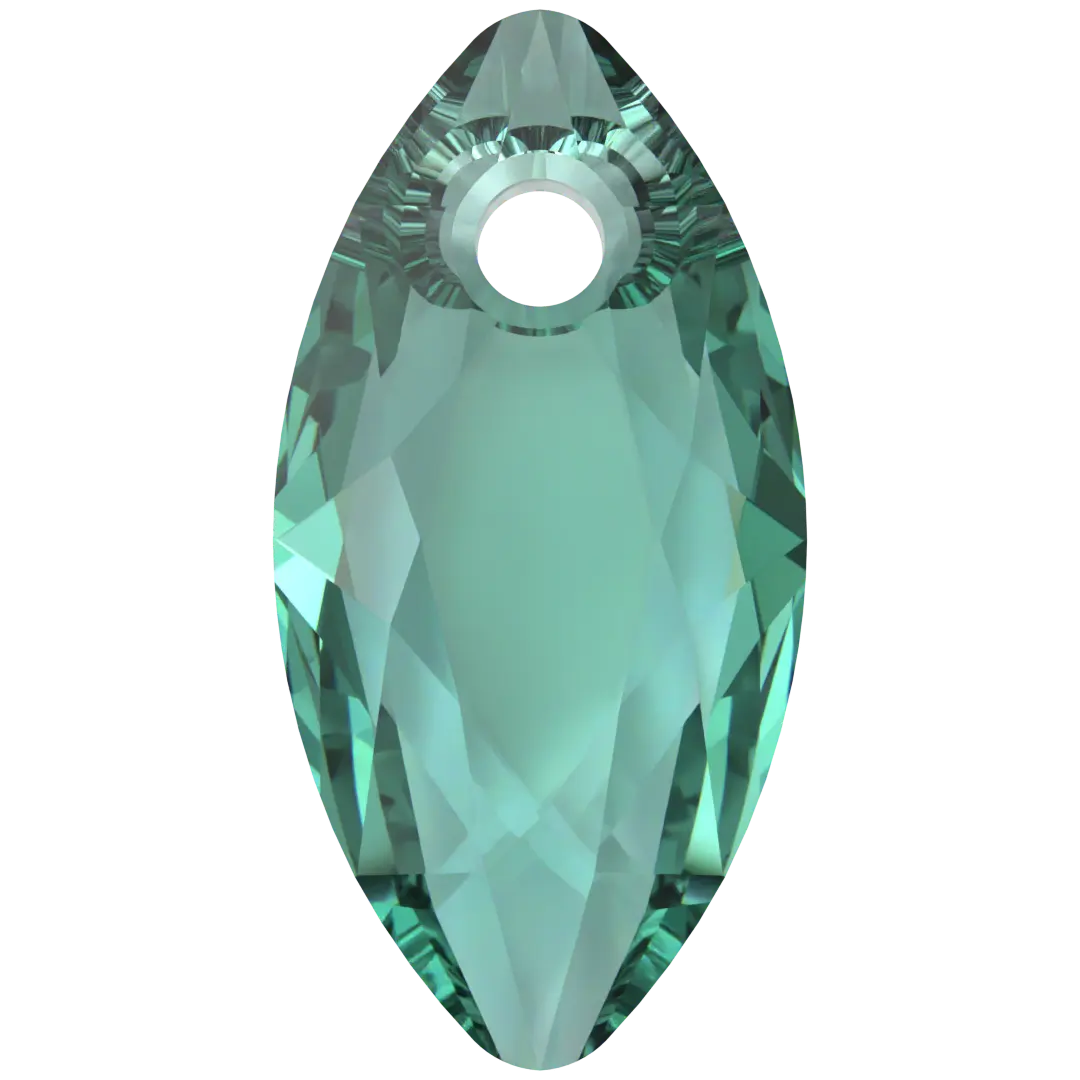 Serinity Pendants Marquise Cut (6437) Caribbean Green - Bluestreak Crystals