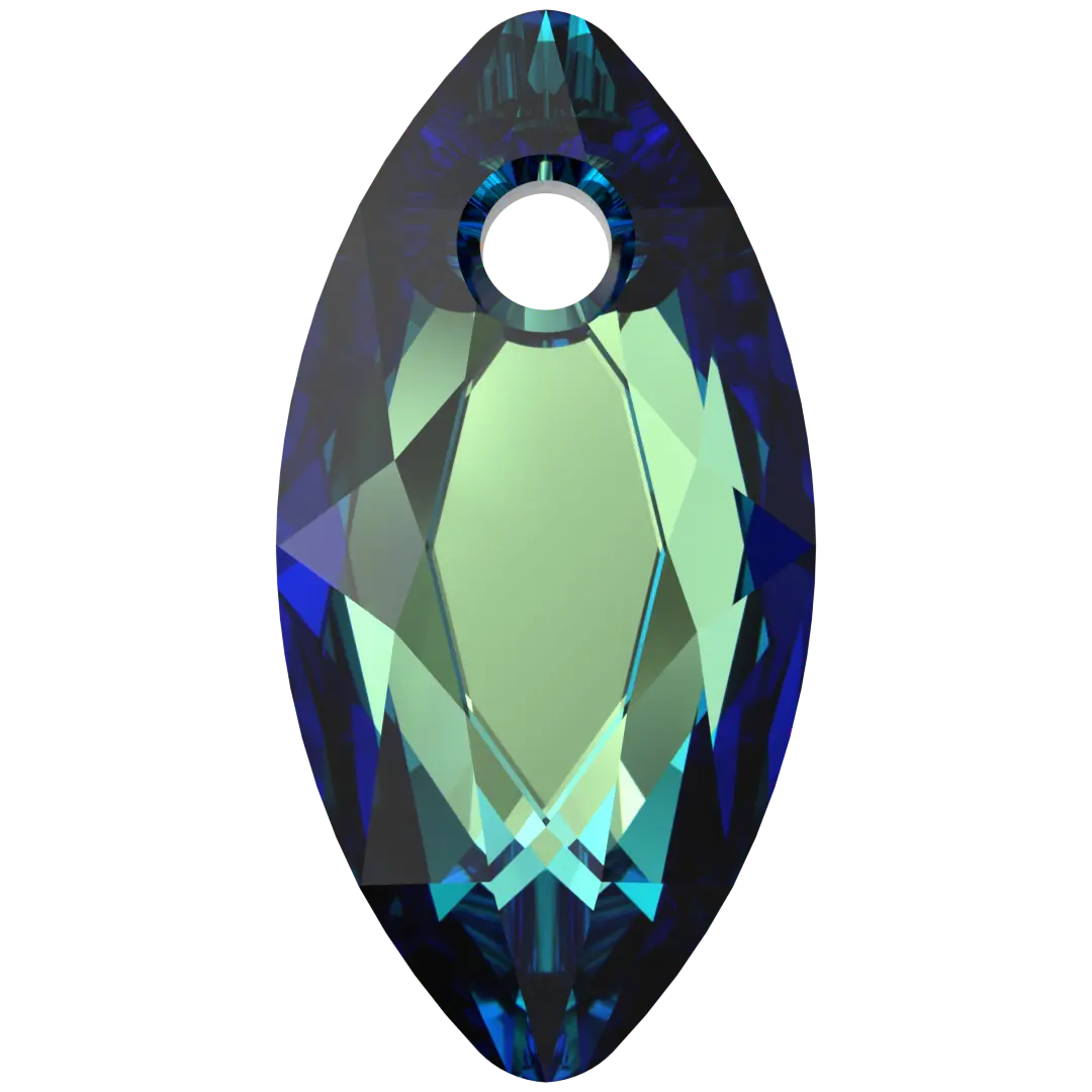 Serinity Pendants Marquise Cut (6437) Crystal Bermuda Blue - Bluestreak Crystals