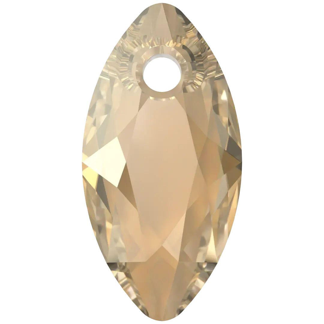 Serinity Pendants Marquise Cut (6437) Crystal Golden Shadow - Bluestreak Crystals