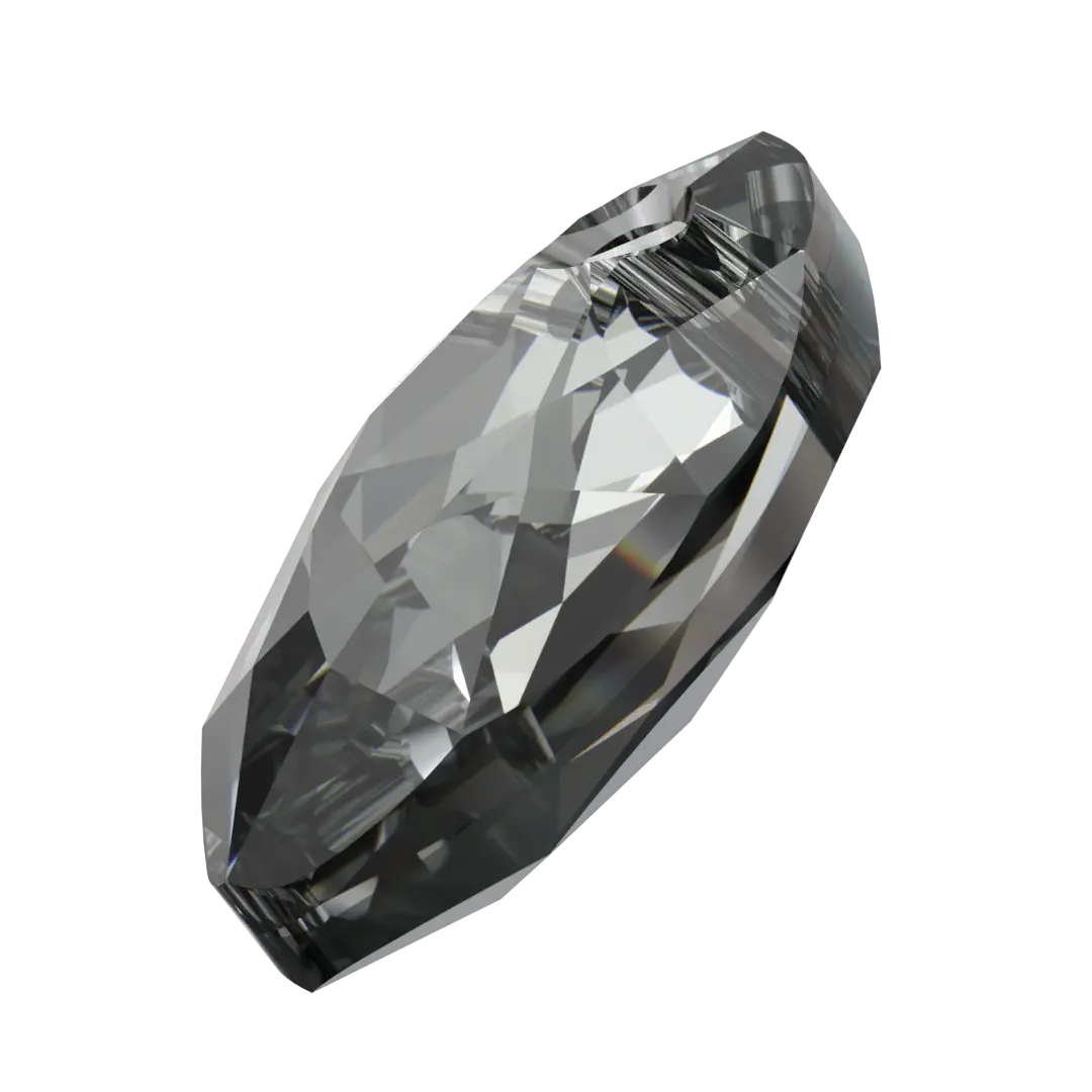 Serinity Pendants Marquise Cut (6437) Crystal Silver Night - Bluestreak Crystals