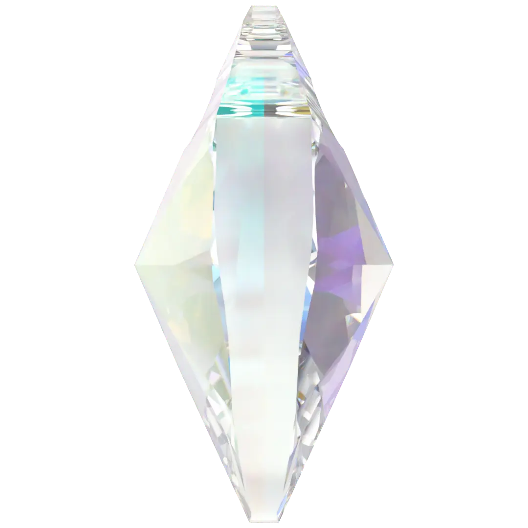 Serinity Pendants Mini Pear (6128) Crystal AB - Bluestreak Crystals