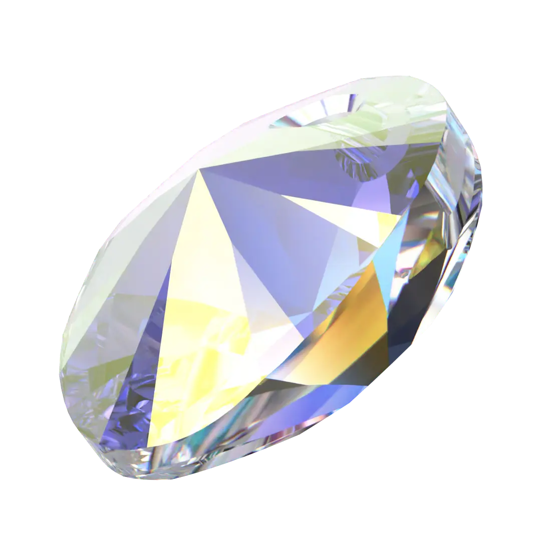 Serinity Pendants Oval Cut (6028) Crystal AB - Bluestreak Crystals