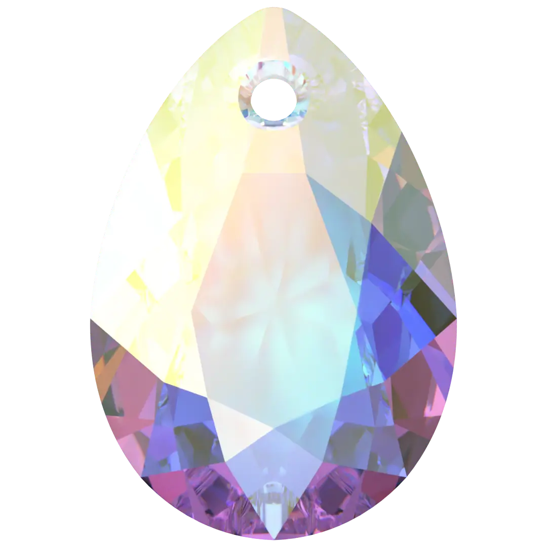 Serinity Pendants Pear Cut (6433) Crystal AB - Bluestreak Crystals
