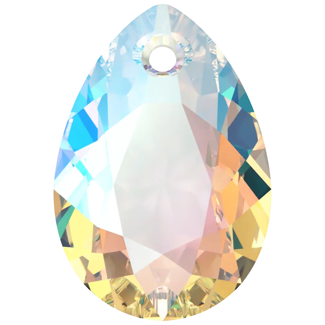 Serinity Pendants Pear Cut (6433) Crystal Shimmer - Bluestreak Crystals