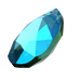 Serinity Pendants Pear Cut (6433) Emerald Shimmer - Bluestreak Crystals