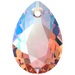 Serinity Pendants Pear Cut (6433) Light Rose Shimmer - Bluestreak Crystals