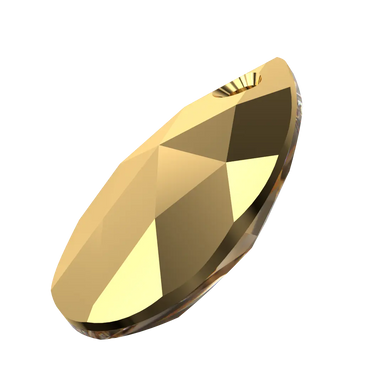 Serinity Pendants Peardrop (6106) Crystal Aurum X2 - Bluestreak Crystals