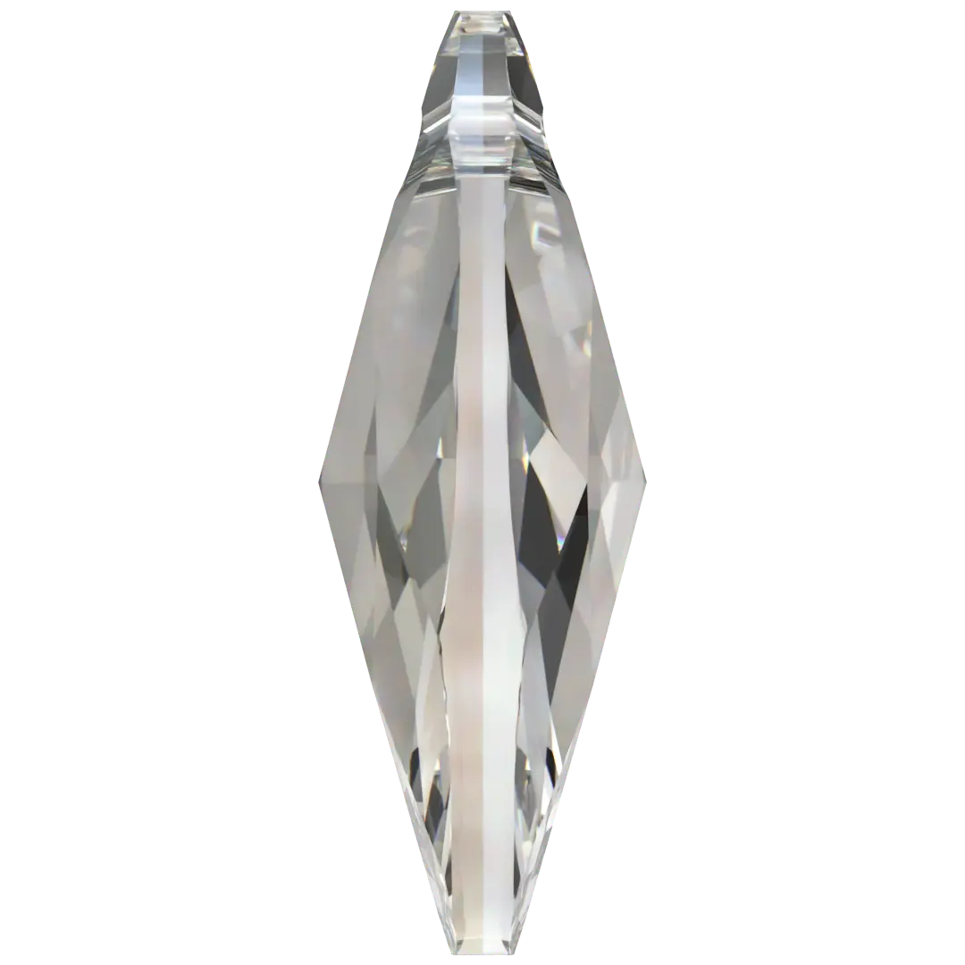 Serinity Pendants Peardrop (6106) Crystal Silver Shade - Bluestreak Crystals