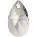 Serinity Pendants Peardrop (6106) Crystal Silver Shade - Bluestreak Crystals