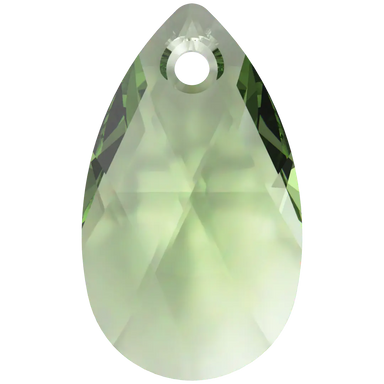 Serinity Pendants Peardrop (6106) Dark Peridot - Bluestreak Crystals