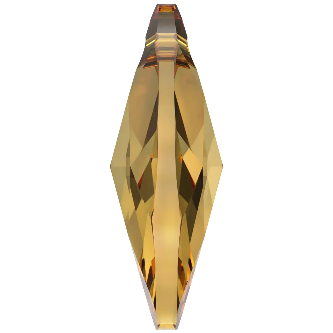 Serinity Pendants Peardrop (6106) Golden Topaz - Bluestreak Crystals