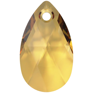 Serinity Pendants Peardrop (6106) Golden Topaz - Bluestreak Crystals