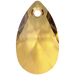 Serinity Pendants Peardrop (6106) Golden Topaz - Bluestreak Crystals