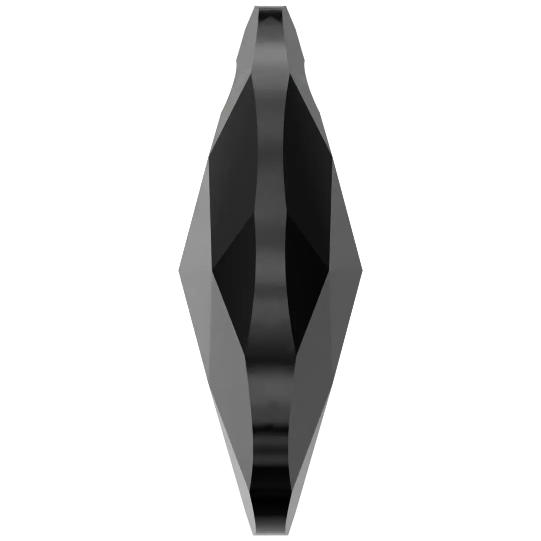 Serinity Pendants Peardrop (6106) Jet - Bluestreak Crystals