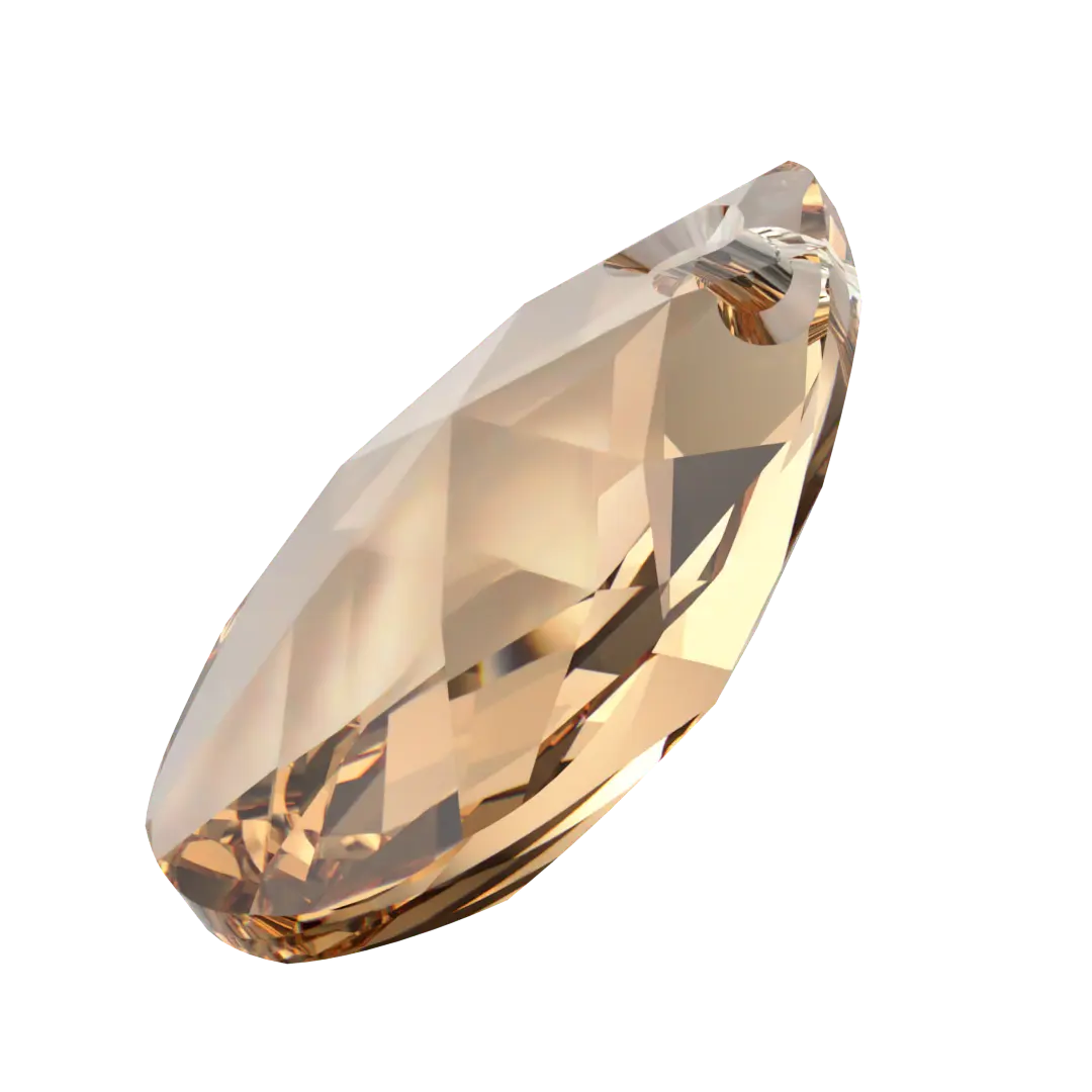 Serinity Pendants Peardrop (6106) Light Colorado Topaz - Bluestreak Crystals