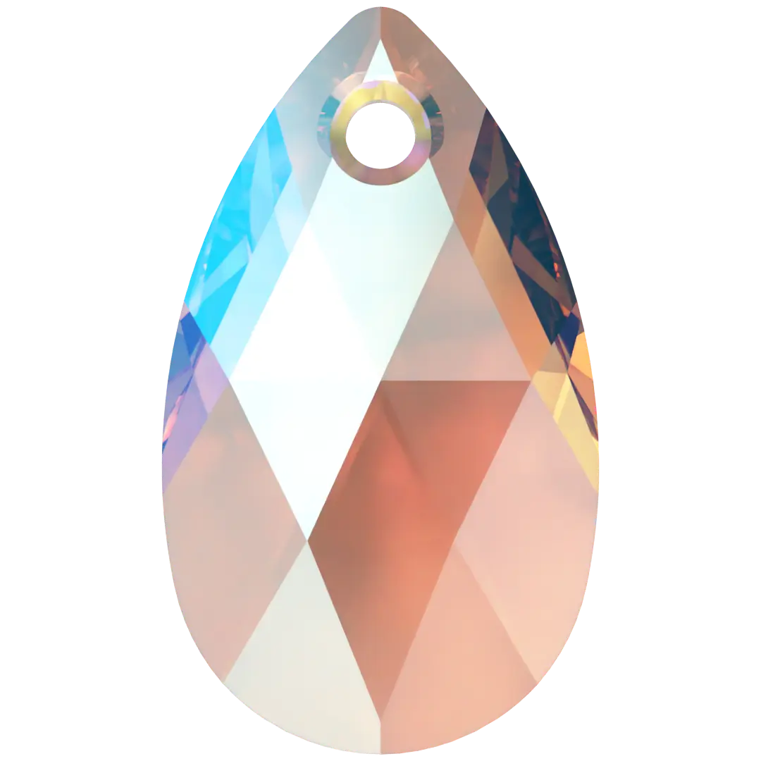 Serinity Pendants Peardrop (6106) Light Colorado Topaz Shimmer - Bluestreak Crystals