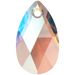 Serinity Pendants Peardrop (6106) Light Colorado Topaz Shimmer - Bluestreak Crystals