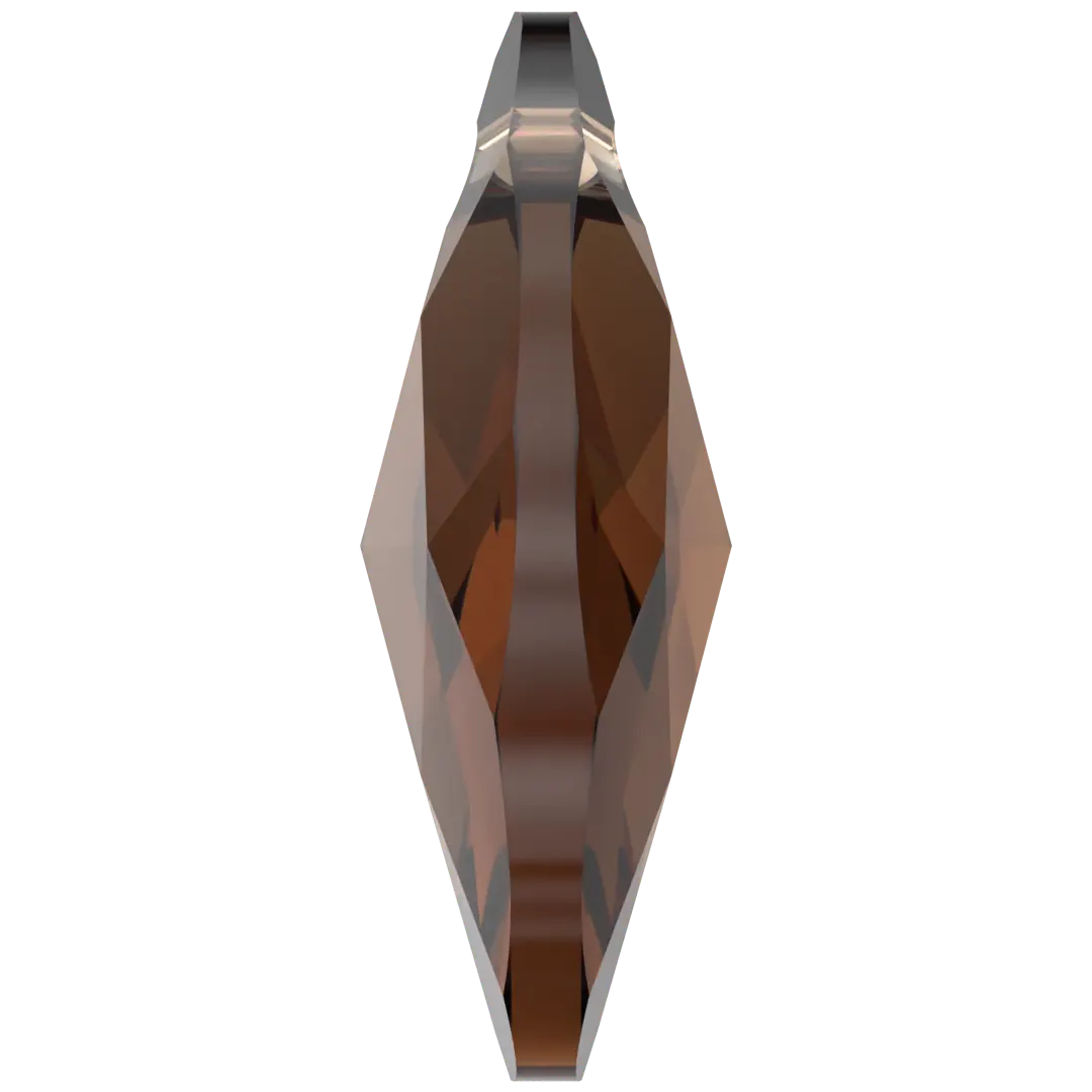 Serinity Pendants Peardrop (6106) Smoked Topaz - Bluestreak Crystals