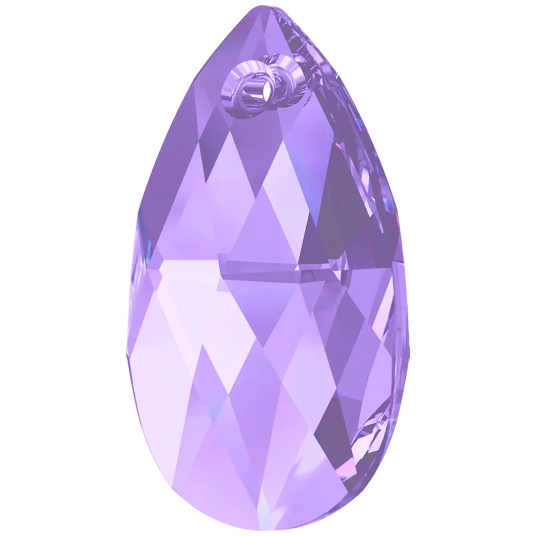 Serinity Pendants Peardrop (6106) Tanzanite - Bluestreak Crystals