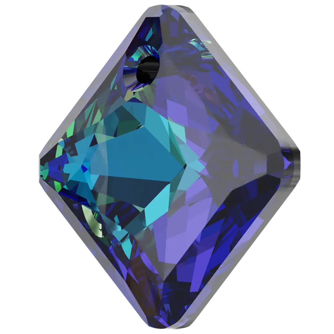 Serinity Pendants Princess Cut (6431) Crystal Bermuda Blue P - Bluestreak Crystals