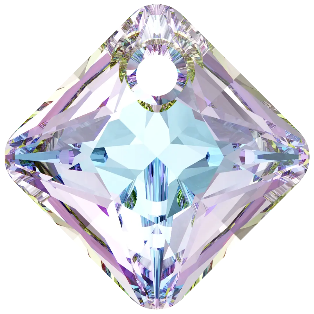 Serinity Pendants Princess Cut (6431) Crystal Vitrail Light P - Bluestreak Crystals