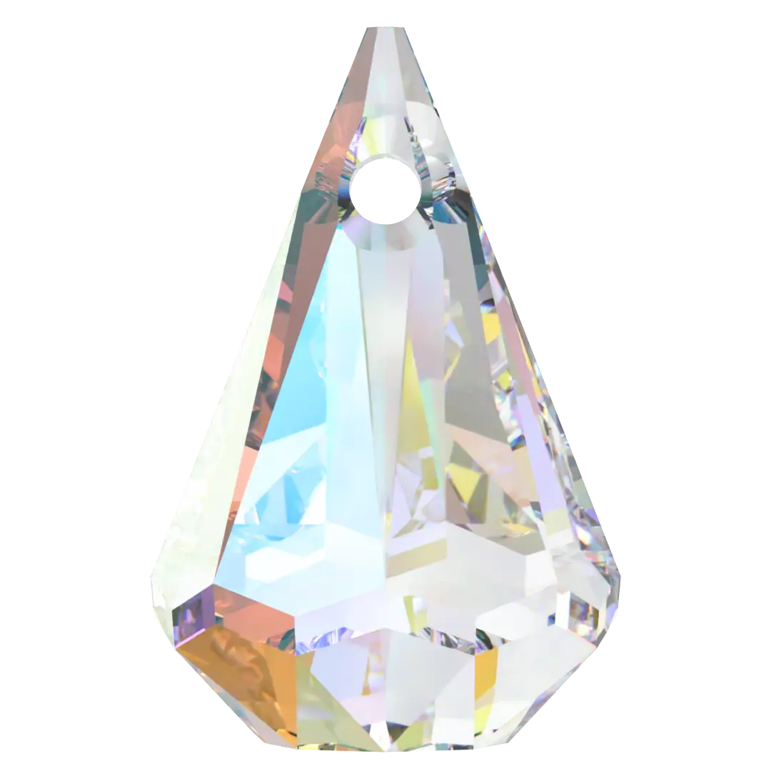 Serinity Pendants Raindrop (6022) Crystal AB - Bluestreak Crystals