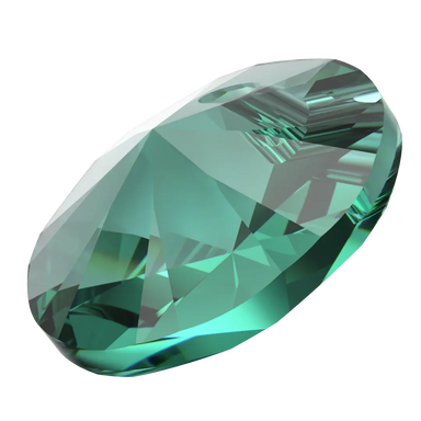 Serinity Pendants Round Cut (6428) Caribbean Green - Bluestreak Crystals