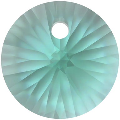 Serinity Pendants Round Cut (6428) Caribbean Green - Bluestreak Crystals
