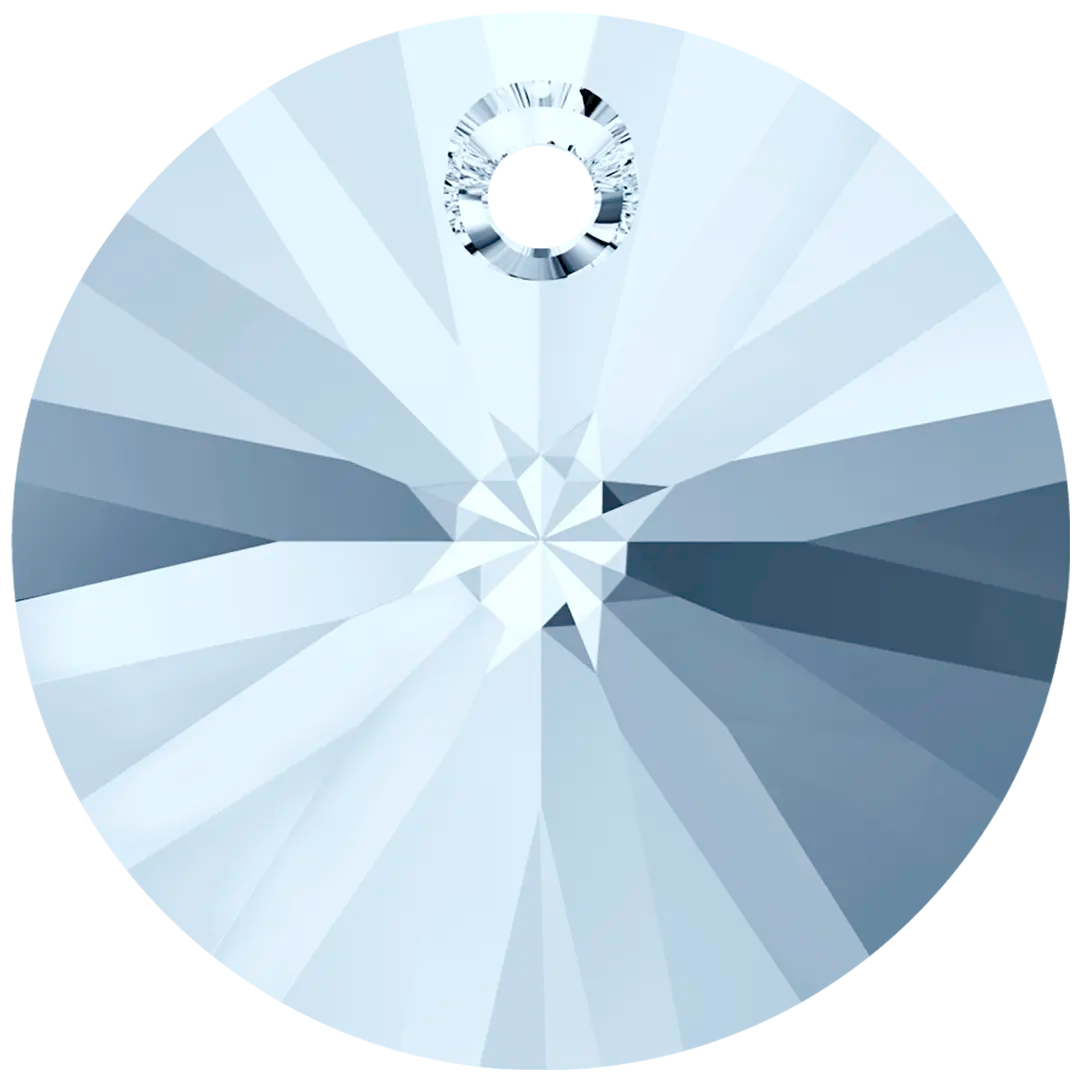 Serinity Pendants Round Cut (6428) Crystal Blue Shade - Bluestreak Crystals