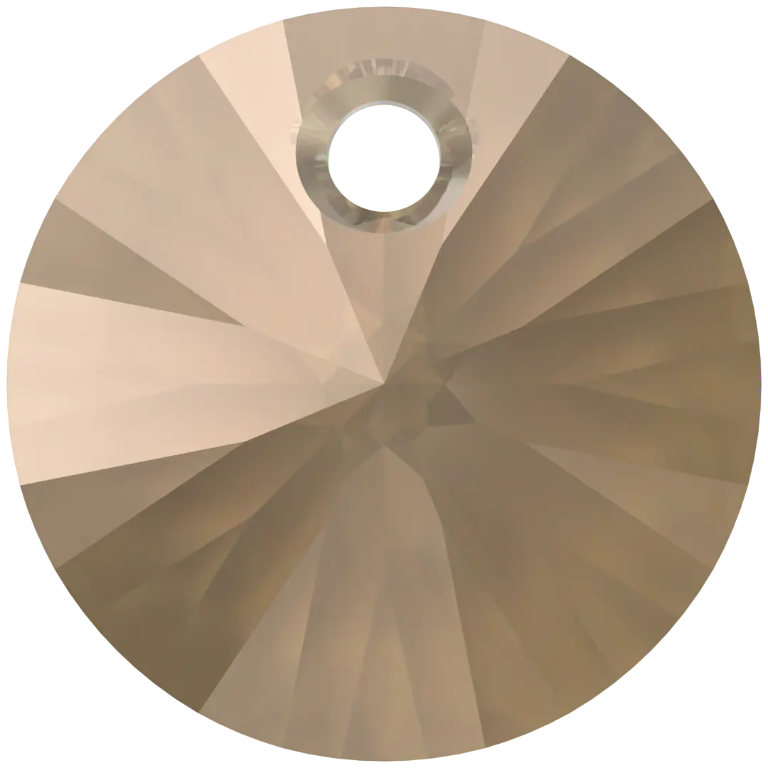 Serinity Pendants Round Cut (6428) Crystal Bronze - Bluestreak Crystals