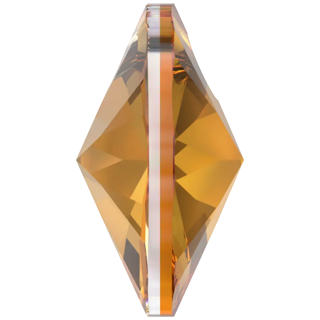 Serinity Pendants Round Cut (6428) Dark Orange - Bluestreak Crystals