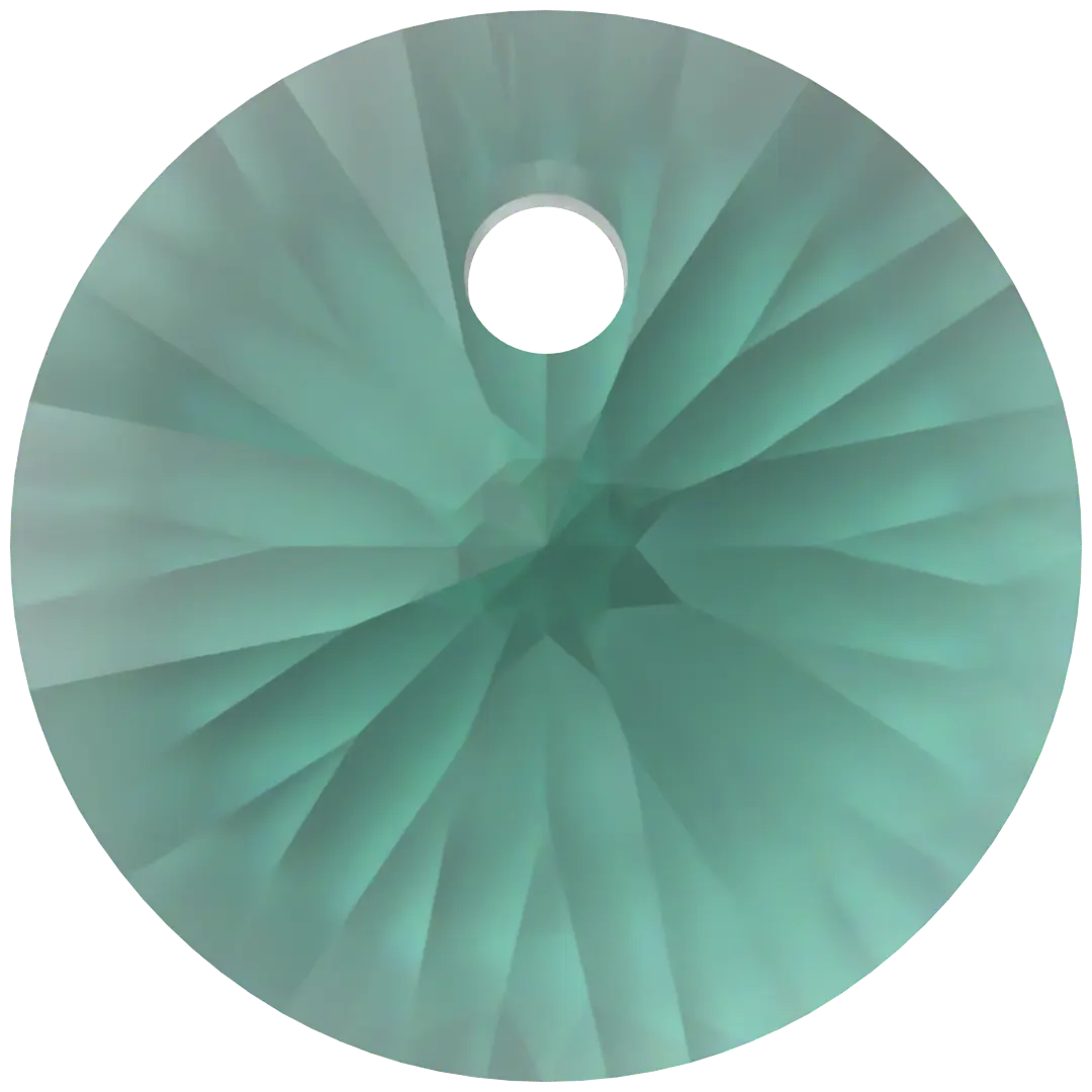 Serinity Pendants Round Cut (6428) Emerald - Bluestreak Crystals