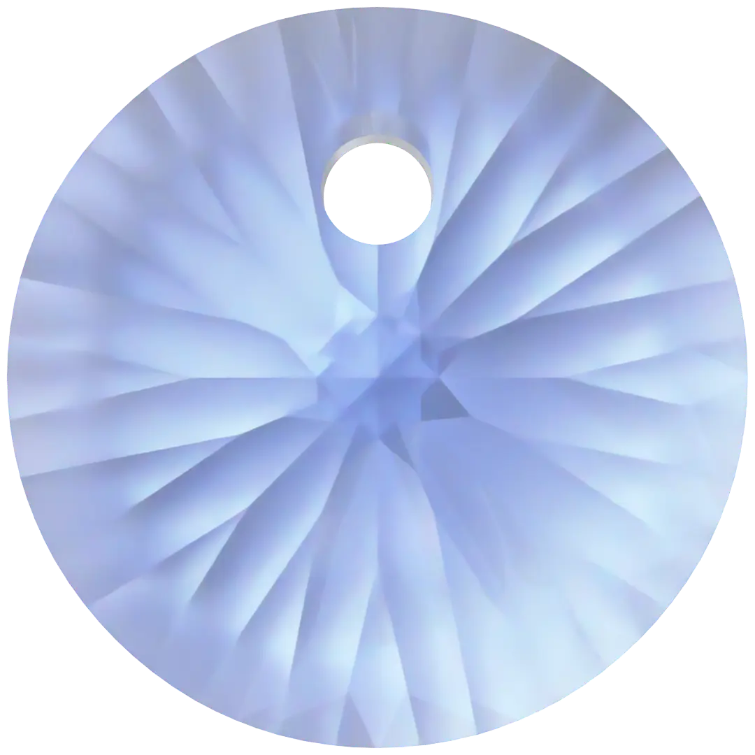 Serinity Pendants Round Cut (6428) Sapphire - Bluestreak Crystals