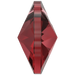 Serinity Pendants Round Cut (6428) Scarlet - Bluestreak Crystals