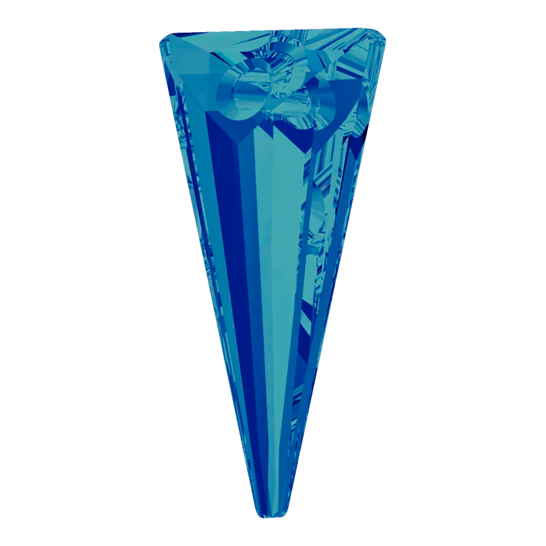 Serinity Pendants Spike (6480) Crystal Bermuda Blue P - Bluestreak Crystals