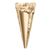 Serinity Pendants Spike (6480) Crystal Golden Shadow - Bluestreak Crystals
