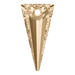 Serinity Pendants Spike (6480) Crystal Golden Shadow - Bluestreak Crystals