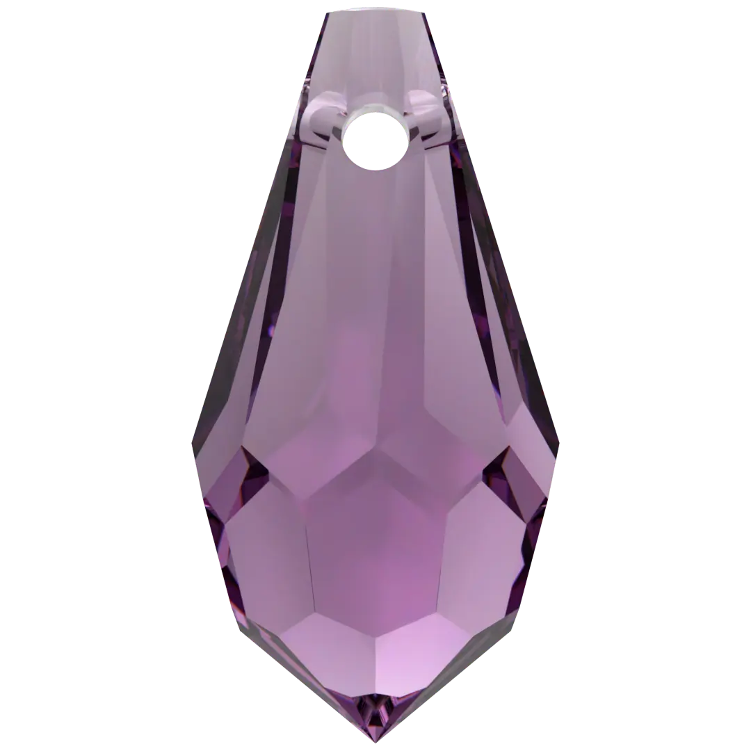 Serinity Pendants Teardrop (6000) Amethyst - Bluestreak Crystals