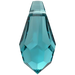 Serinity Pendants Teardrop (6000) Blue Zircon - Bluestreak Crystals