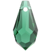 Serinity Pendants Teardrop (6000) Emerald - Bluestreak Crystals