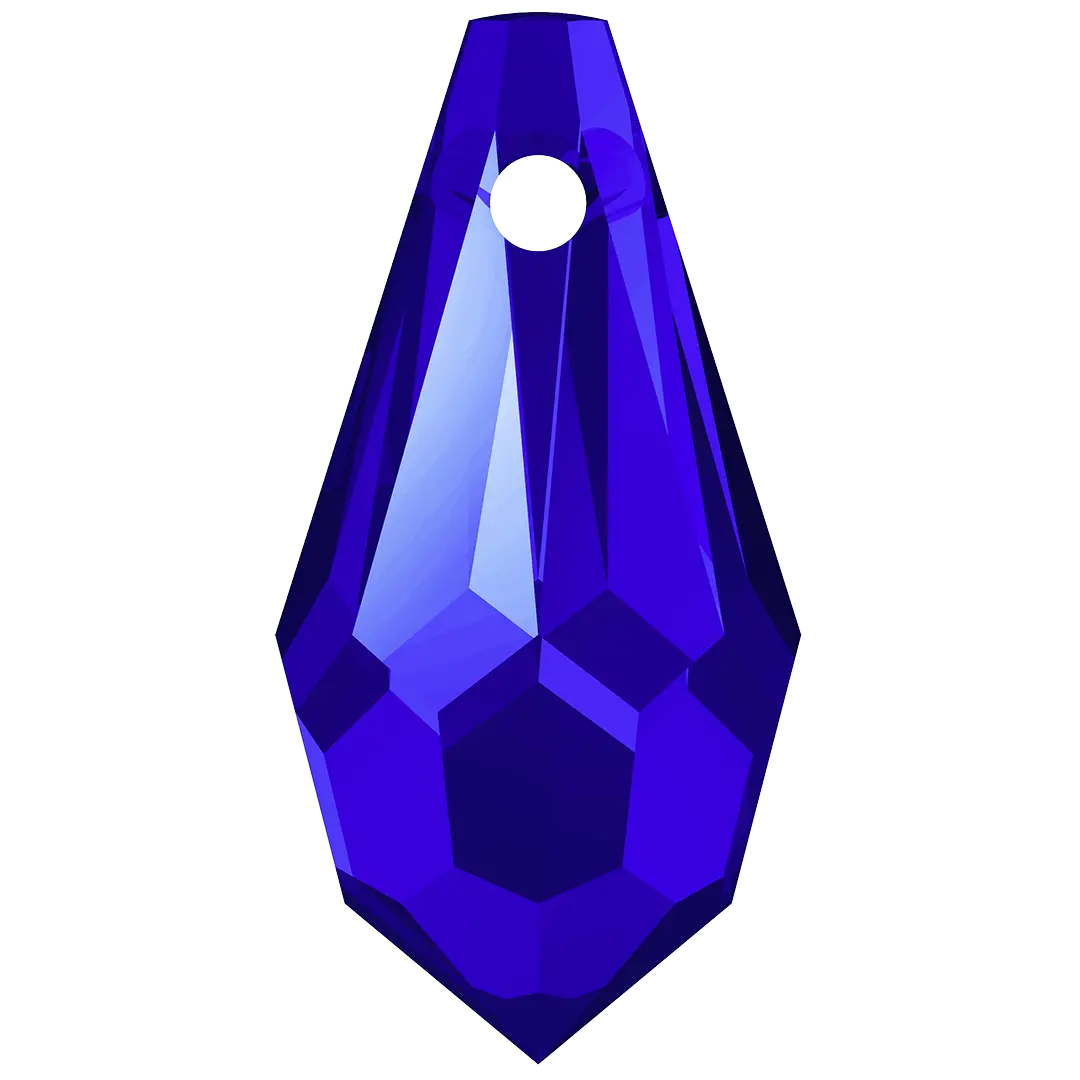 Serinity Pendants Teardrop (6000) Majestic Blue - Bluestreak Crystals