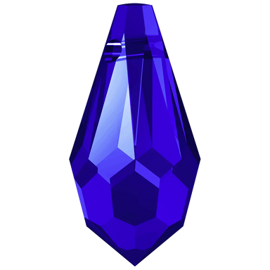 Serinity Pendants Teardrop (6000) Majestic Blue - Bluestreak Crystals