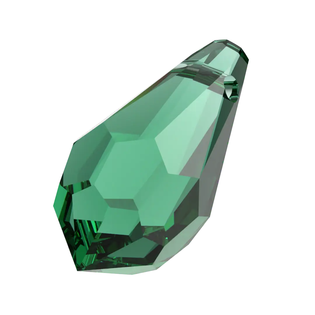 Serinity Pendants Teardrop (6000) Majestic Green - Bluestreak Crystals
