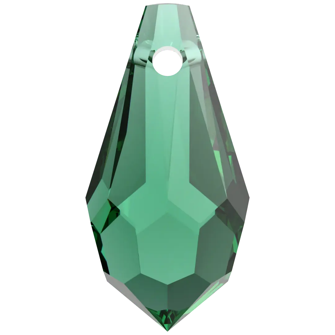 Serinity Pendants Teardrop (6000) Majestic Green - Bluestreak Crystals