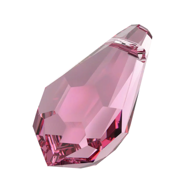 Serinity Pendants Teardrop (6000) Rose - Bluestreak Crystals
